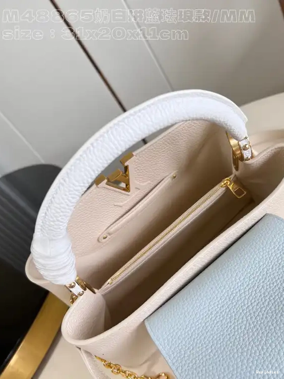 Repzbay VUITTON LOUIS BB-31.5*20*11CM CAPUCINES 0611